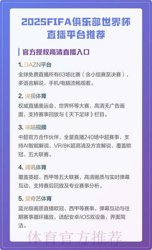 精选世界杯免费在线直播平台推荐 精选世界杯免费在线直播平台推荐